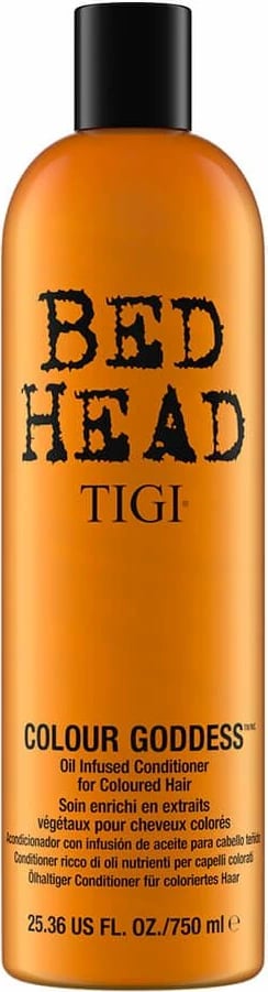 Kondicioner për flokë të lyer Tigi Bed Head Colour Goddess për femra, 750ml