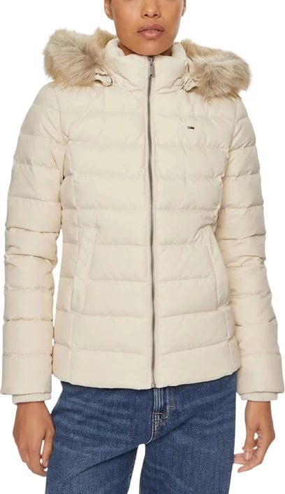 Jakne Tommy Hilfiger Jeans femra, e bardhë