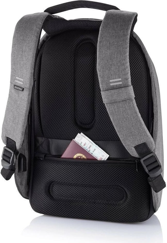 Çantë shpine XD DESIGN BOBBY HERO XL, 20L, për laptop 17", Gri