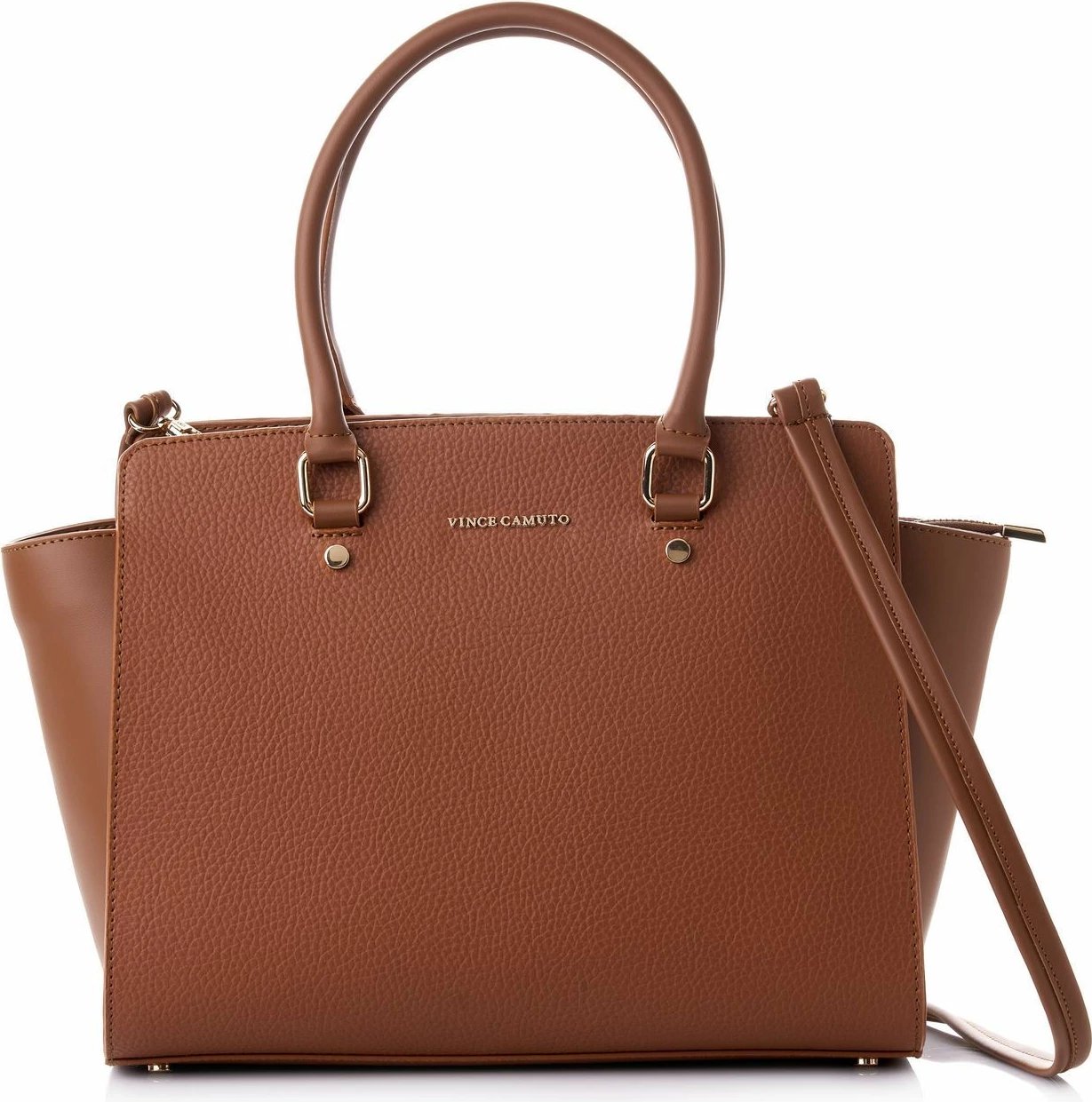 Çantë dore Andria, ngjyrë tan, Vince Camuto