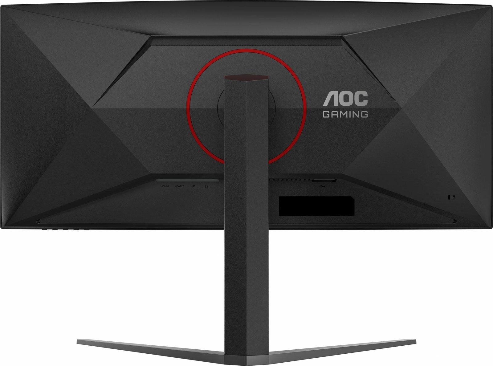 Monitor gaming AOC CU34G4, 34 inç, 180Hz, WQHD, i zi/kuq