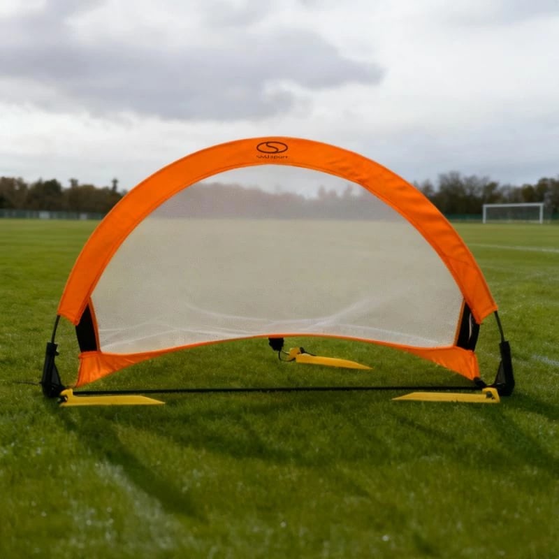 Portë trajnimi pop-up Yakimasport, portokalli