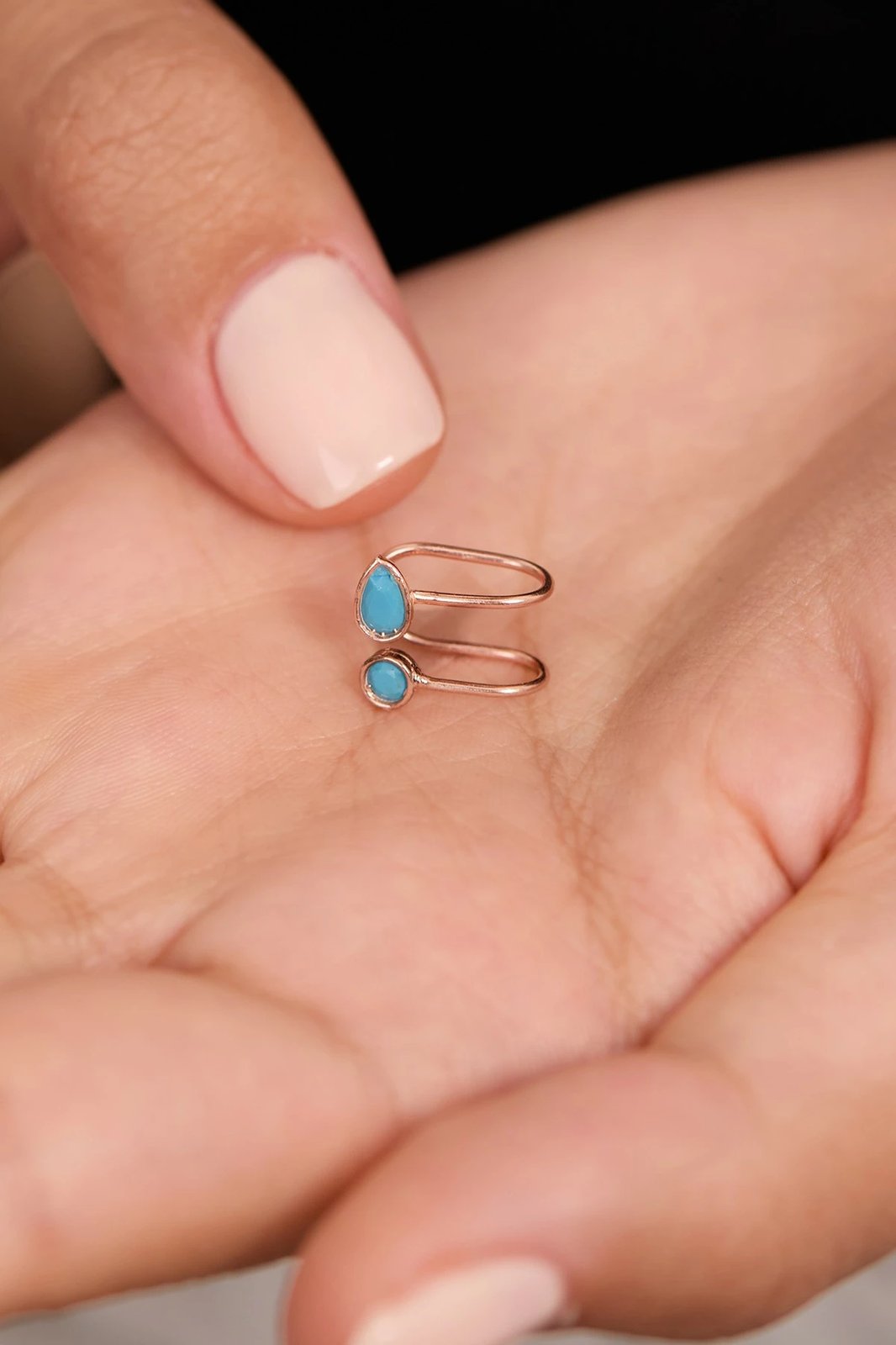 Vathë për kërthizë, argjend 925, ngjyrë rozë, ELKAB92258