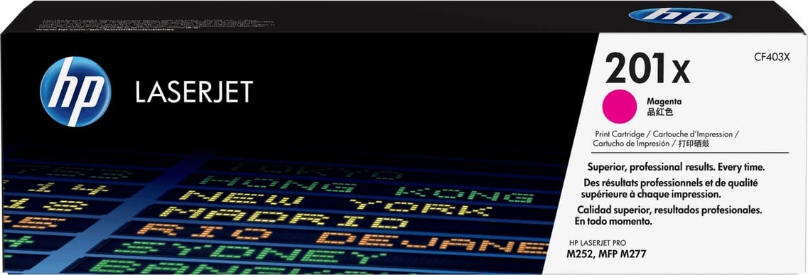 Toner HP 201X / CF403X XL 2300 faqe Magenta