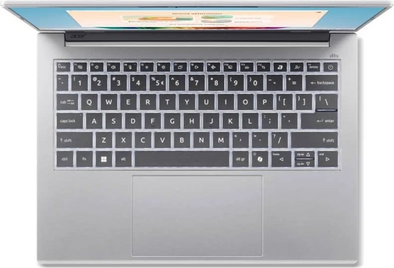 Kompjuter Acer Aspire 14 AI OLED A14-53M-52FA, 14 inç, Core Ultra 5, 16GB/512GB, argjendtë