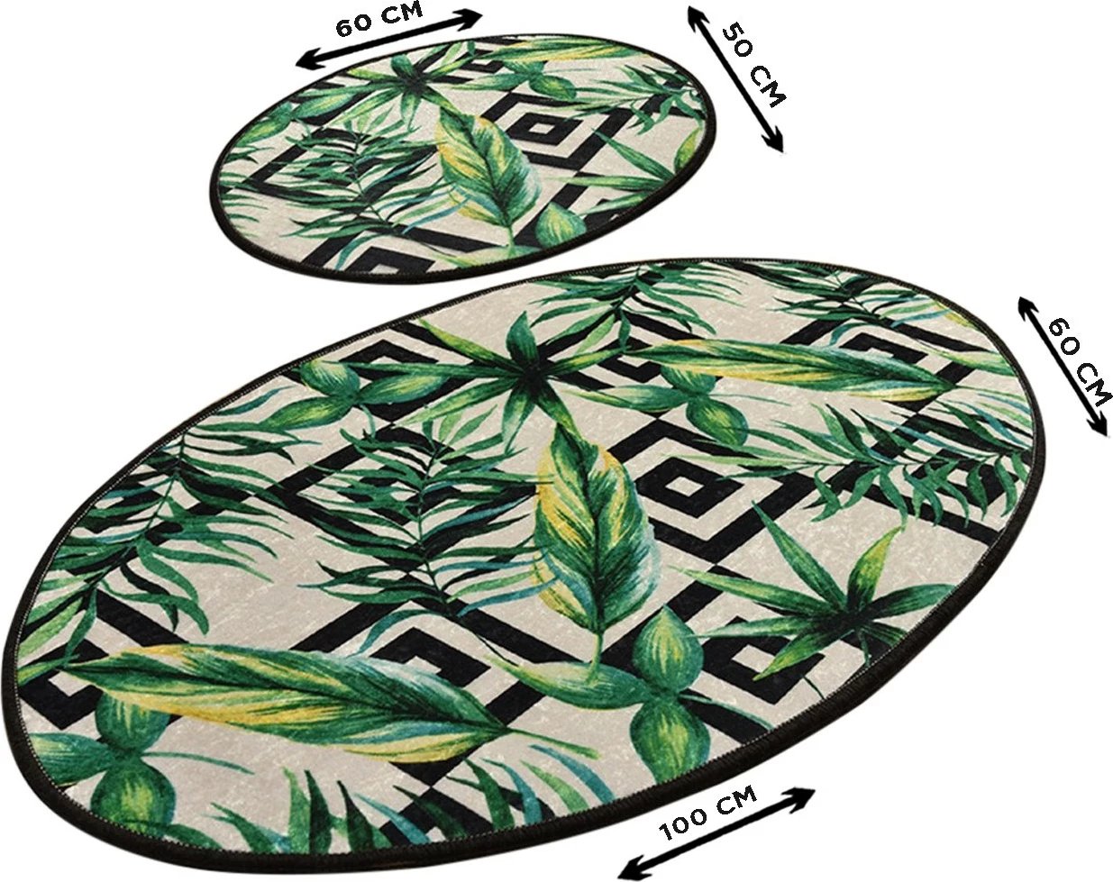 Set dyshekësh për banjo, Mijölnir, Botanic, 2 copë Set dyshekësh për banjo, Mijölnir, Botanic, 2 copë