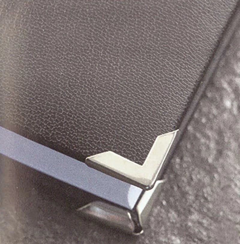 Këndore metalike NEXT 22x22x3.5mm (100 copë)