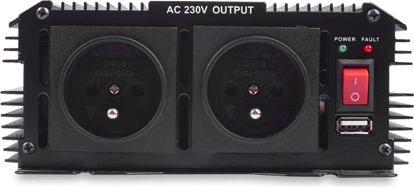 Konvertues Volt Polska IPS 2600 N, 24V DC në 230V AC, i zi