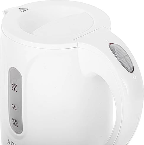 Çajnik elektrik Adler AD 1371 0.8 L 850 W plastik i bardhë