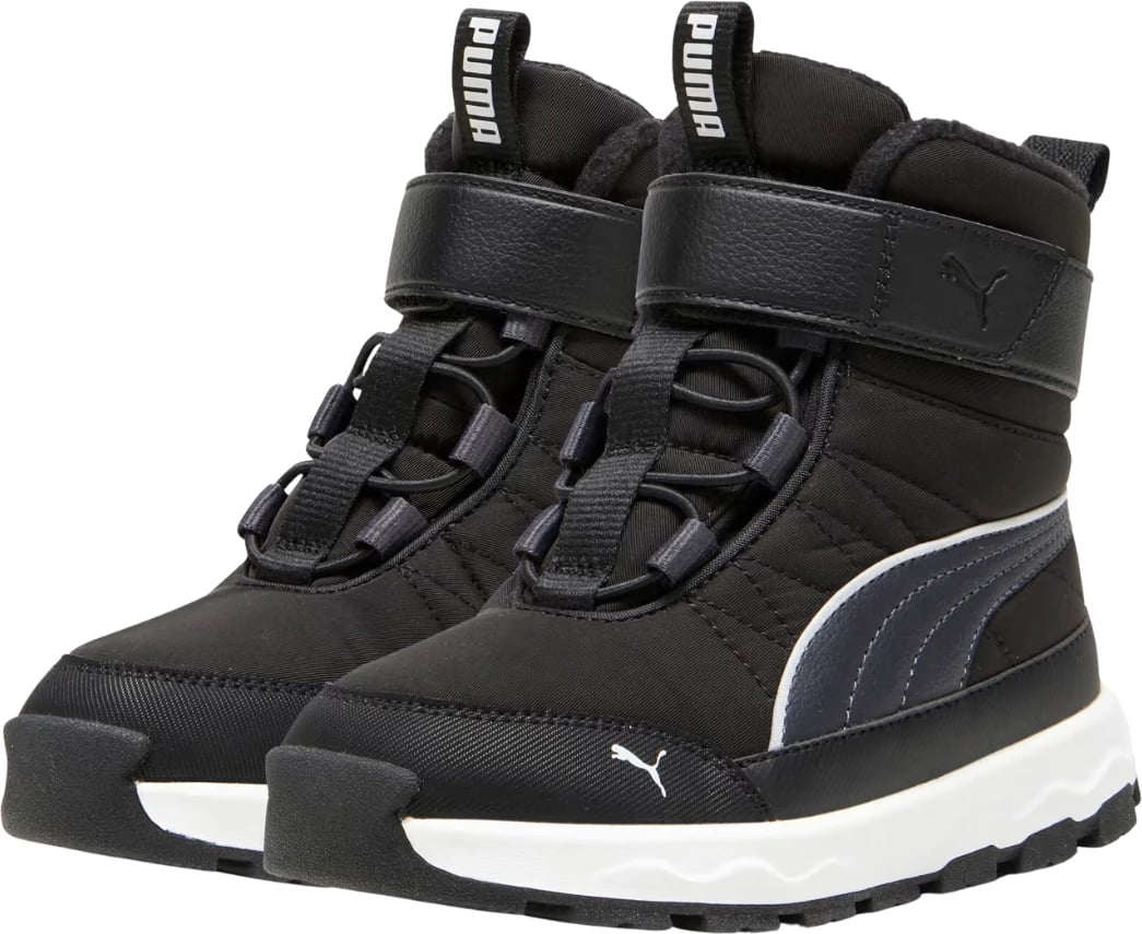 Këpucë për fëmijë Puma, të zeza