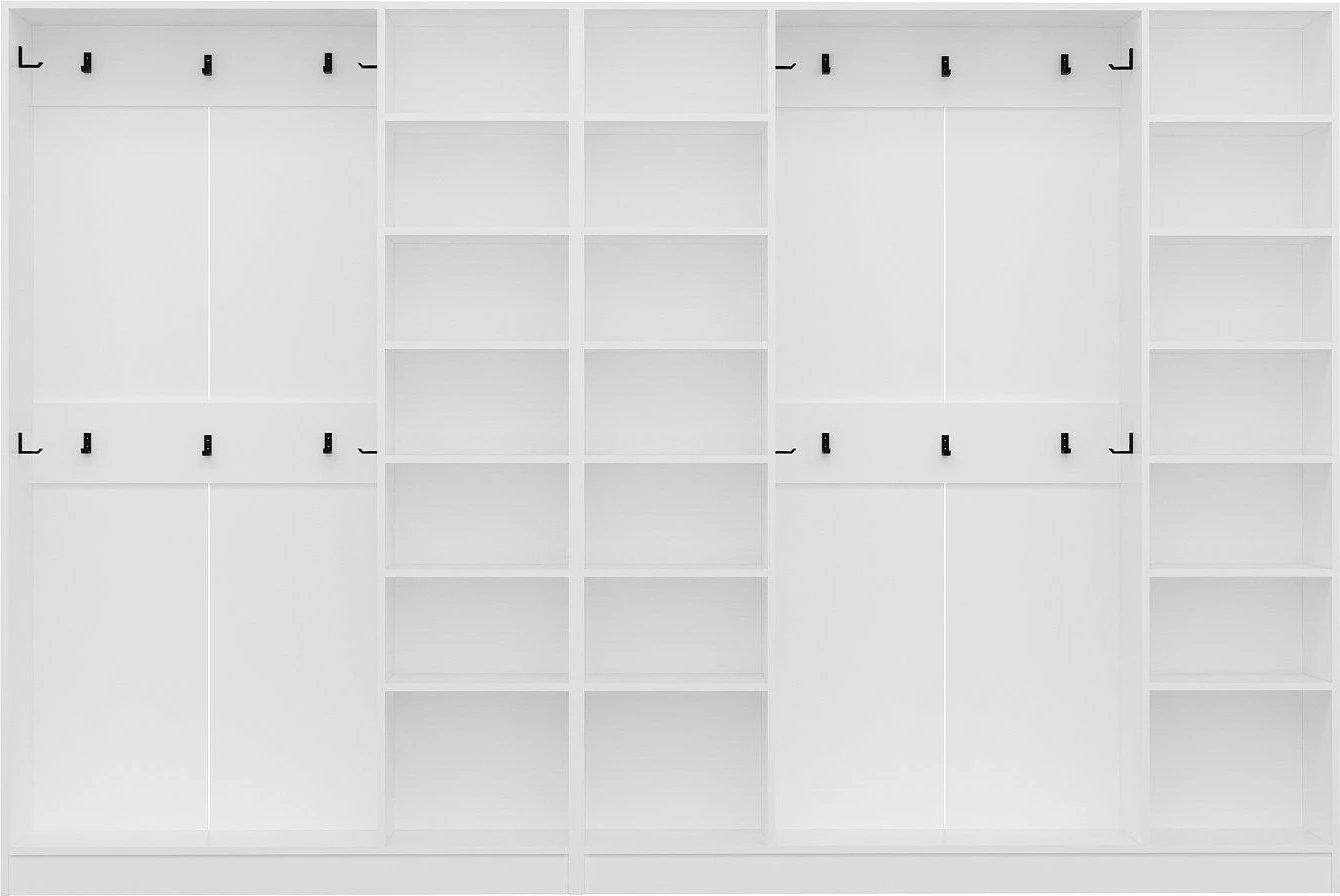 Stendë korridori, ngjyrë e bardhë, Skye Decor, Kale - 8125