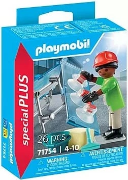 Set lodrash Playmobil Special Plus 71754 Glazier, 26 pjesë