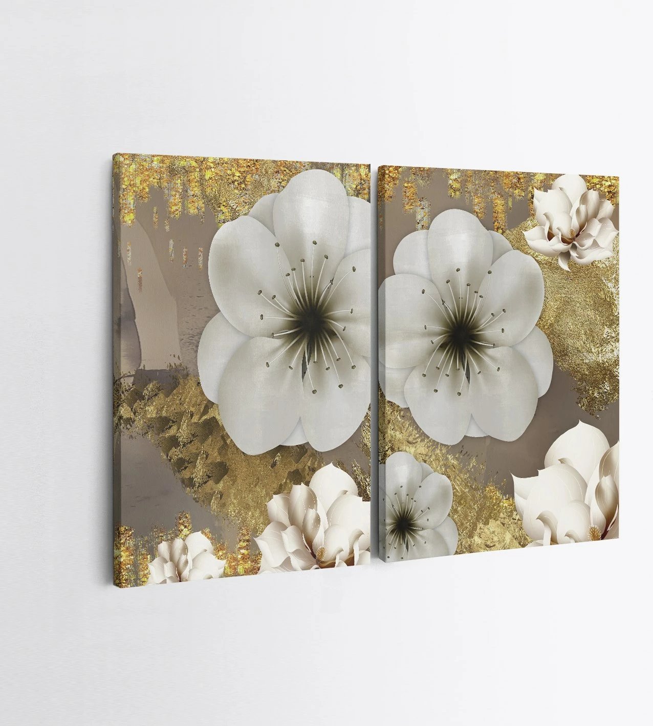 Pikturë dekorative në kanavacë (2 copë), Wallity, 2KNV4324, 50x70cm