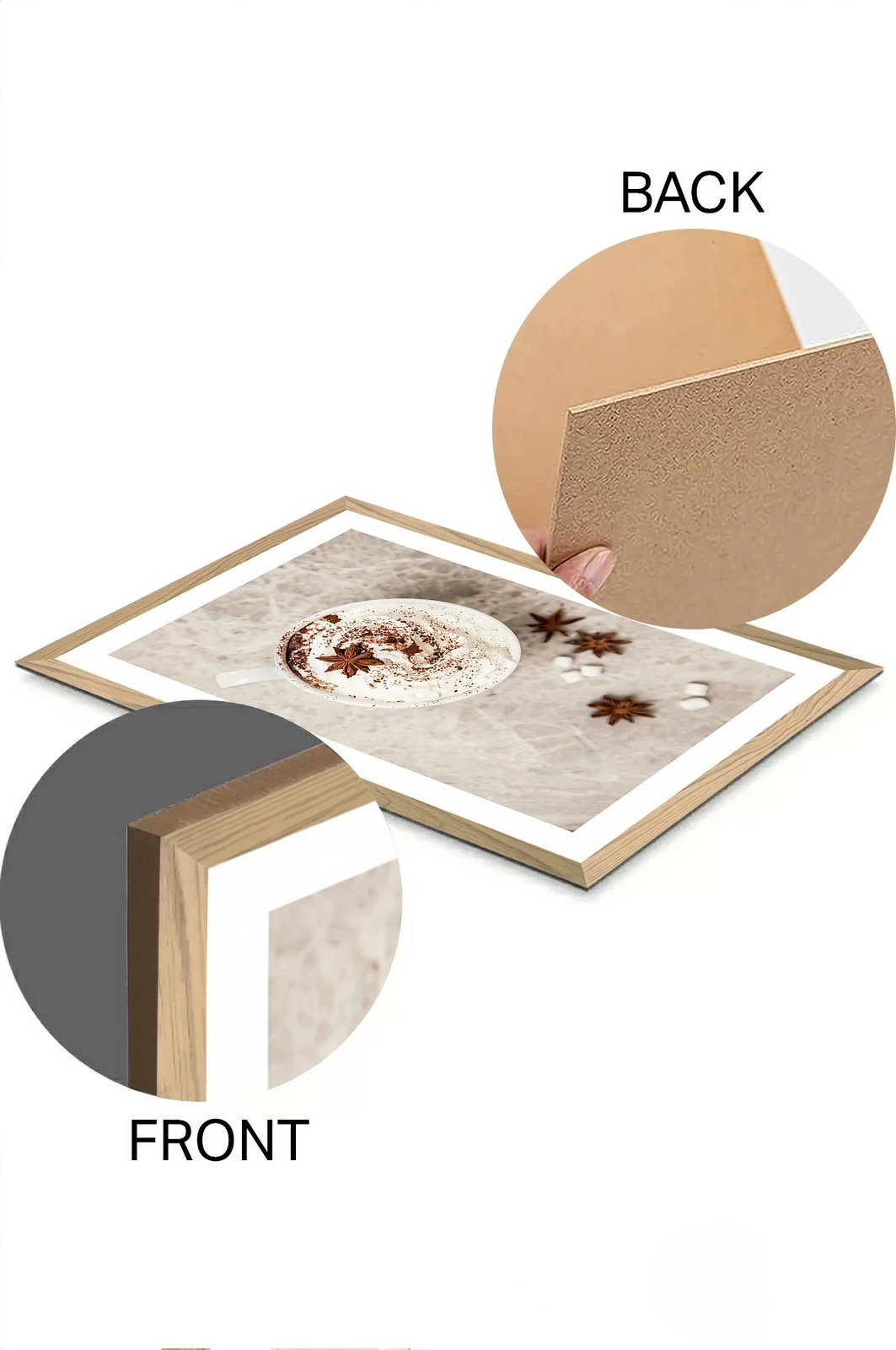 Pikturë dekorative, shumëngjyrëshe, Wallity, Tekhammdf122, 33x48cm