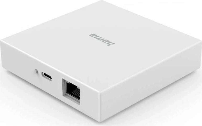 Hub smart home Hama 176637, WiFi ZigBee Thread, Matter, RJ45 USB-C Hub smart home Hama 176637, WiFi ZigBee Thread, Matter, RJ45 USB-C