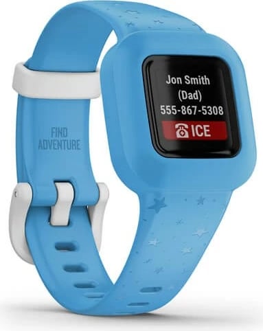 Smartband Garmin vivofit jr. 3, për fëmijë, Blu