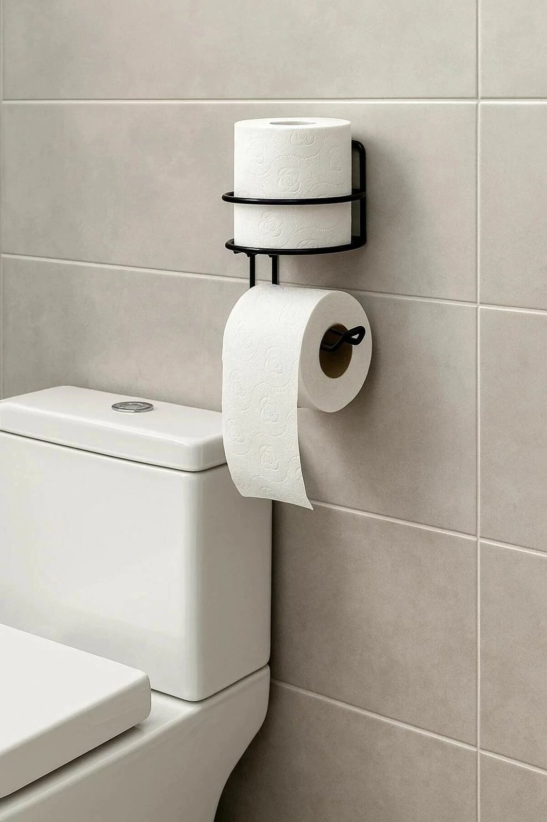 Mbajtës letre tualeti Mijolnir, i zi, WB014-Y-B