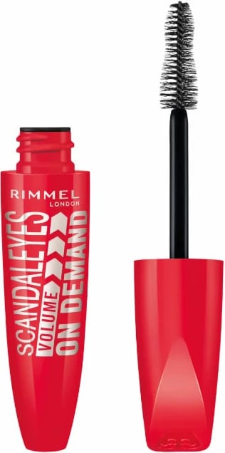Maskarë Rimmel London Scandaleyes Volume On Demand e zezë