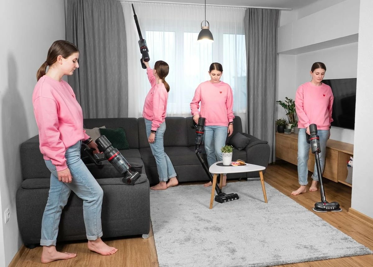 Fshesë me korrent pa kabllo vertikale 4-në-1 Concept Ultimate Pro+ VP6260 29.6 V 27 kPa HEPA 13 50 min e zezë