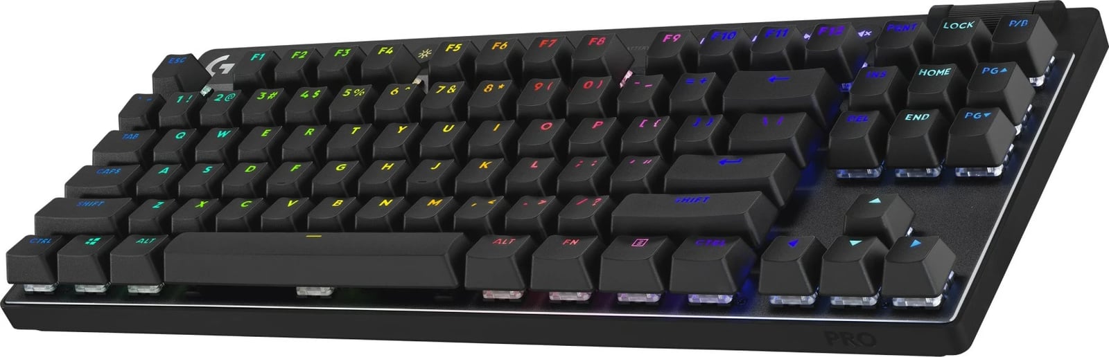 Tastierë gaming Logitech G PRO X TKL LIGHTSPEED, mekanike, RGB, pa tela, e zezë