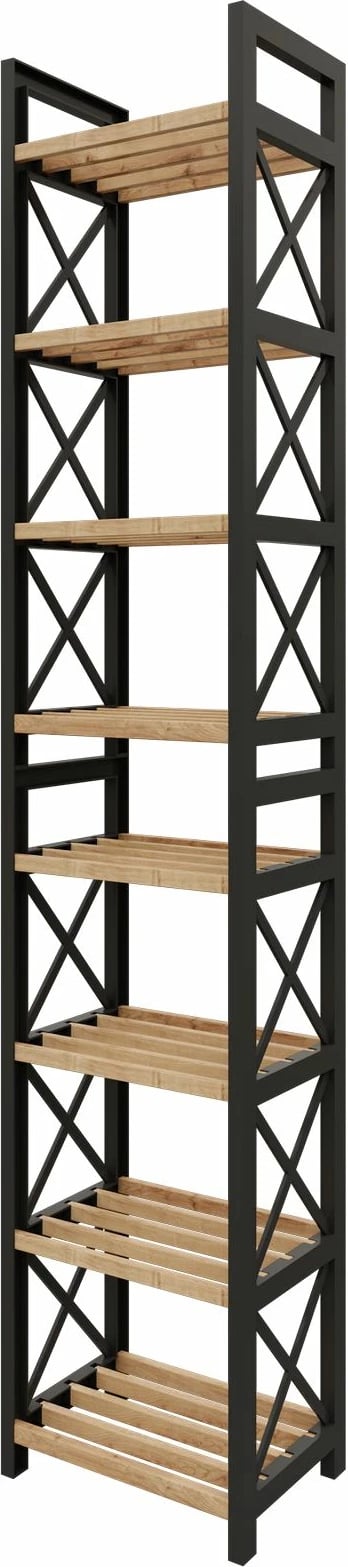 Raft multifunksional Skye Decor, Mini Flower 8, ngjyrë e zezë