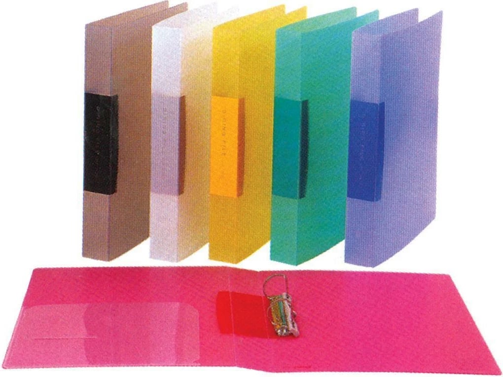 Dosje Comix PP A4, 2 unaza, 6 ngjyra