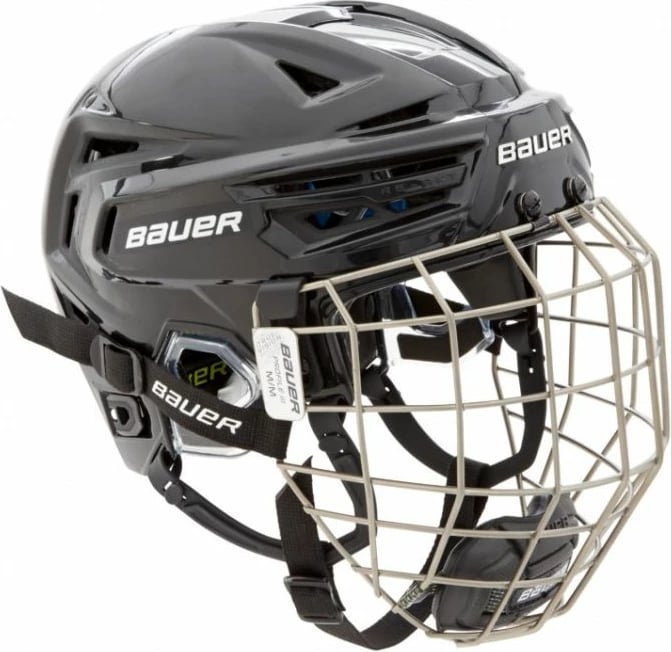 Helmetë hokeji për meshkuj Bauer, e zezë