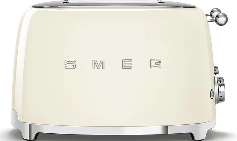 Toaster SMEG TSF03CREU, 4 feta, 2000W, krem