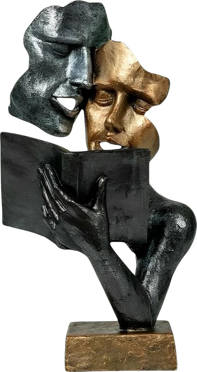 Objekt dekorativ Evila Originals, ngjyrë e zezë, ari, argjend, CY0464 Objekt dekorativ Evila Originals, ngjyrë e zezë, ari, argjend, CY0464