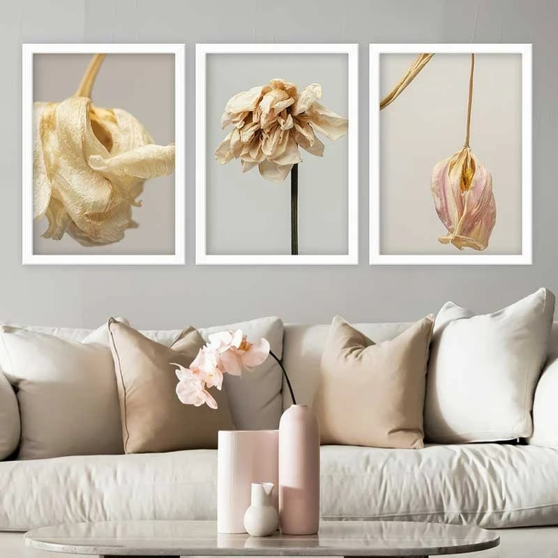 Set pikturash dekorative me kornizë (3 copë), Wallity, 3BC_2563318_3545