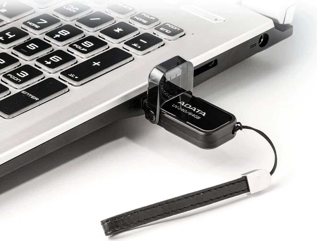 USB Adata UV240, USB 2.0, 64GB, e zezë