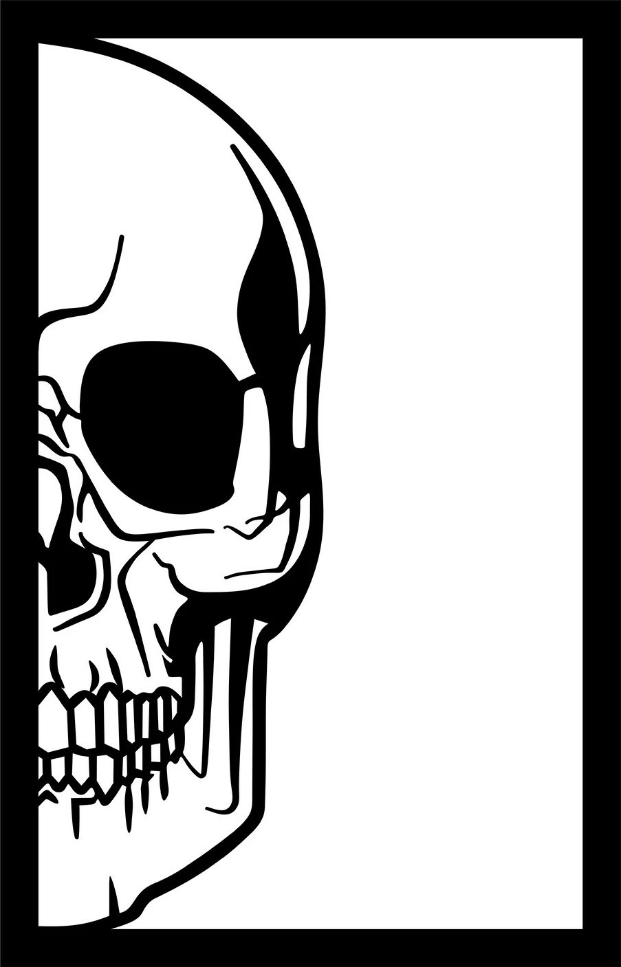 Aksesor dekorativ metalik për mur, Wallity, Dilhun, ngjyrë e zezë, 31x48cm