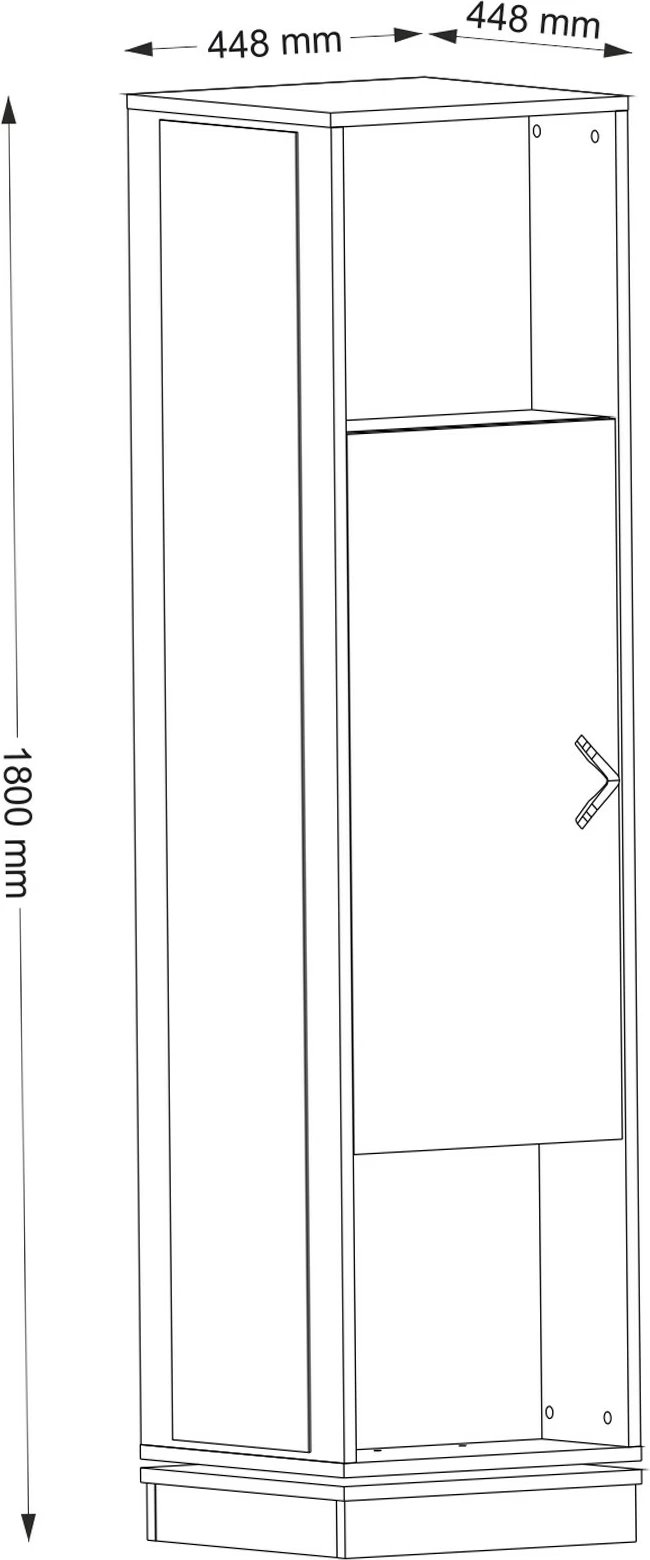 Stendë korridori Hanah Home, Roll, ngjyrë arre