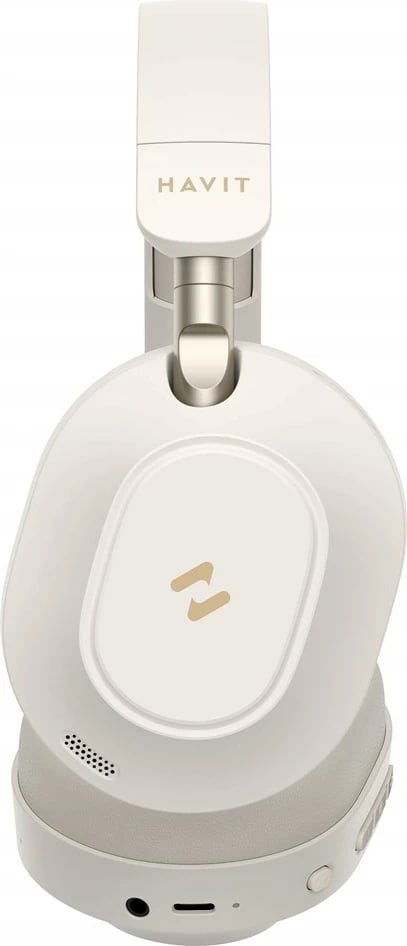 Kufje HAVIT H668BT pa tela, Bluetooth, Active Noise Canceling, bezhë