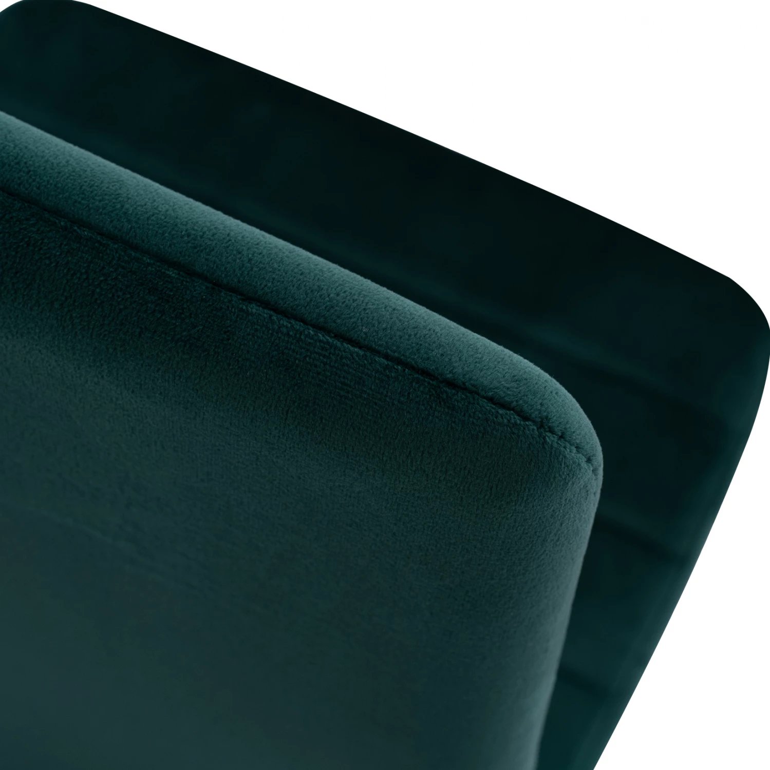 Karrige metalike FH0037.33, kadife e gjelbër, me kornizë metalike K/D, set prej 4 copë