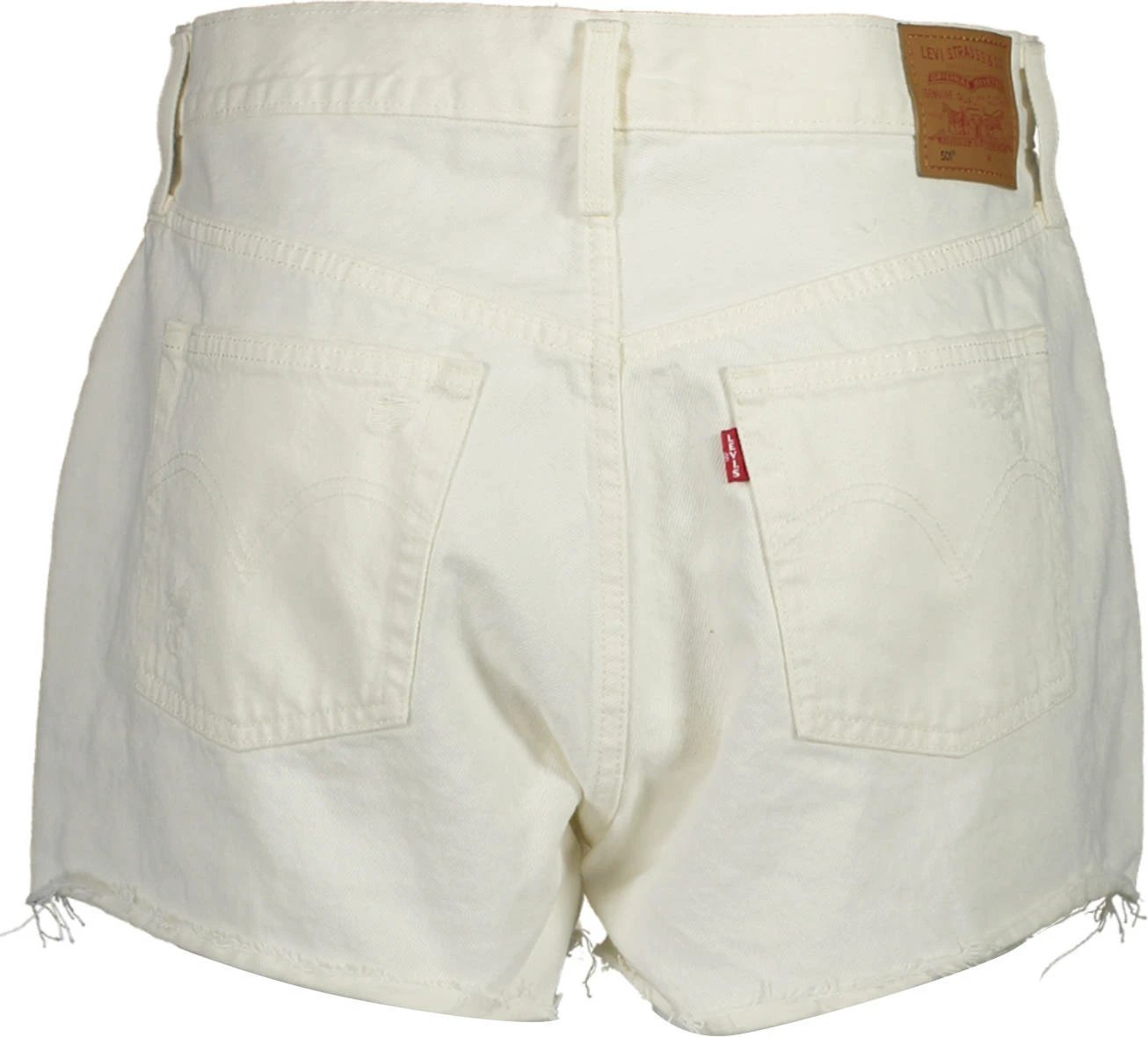 Xhinse të shkurtra për femra Levi's, të bardha