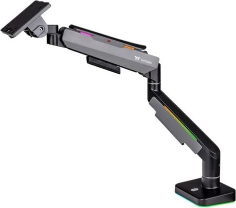 Krah monitori Thermaltake Single RGB Gaming, 17-49 inç, rrotullim 360°, ngjyrë e zezë