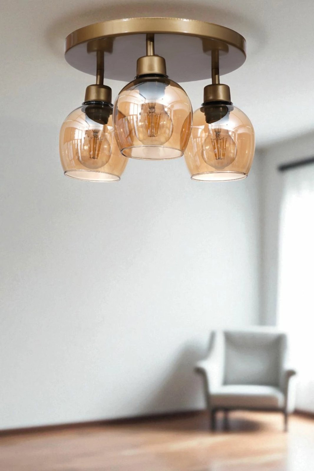 Llambadar Opviq, ngjyrë mjaltë dhe ari, 9018-3