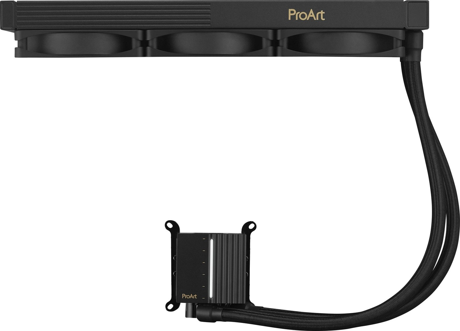 Ftohës me lëng ASUS ProArt LC 360, 3 ventilatorë 120mm, i zi