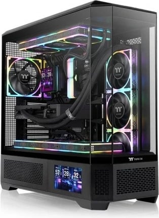 Kasë Thermaltake View 600 TG, Full Tower, RGB, e zezë