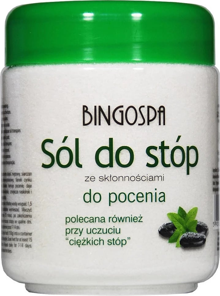 Kripë për këmbë BingoSpa për djersitje 550g Kripë për këmbë BingoSpa për djersitje 550g