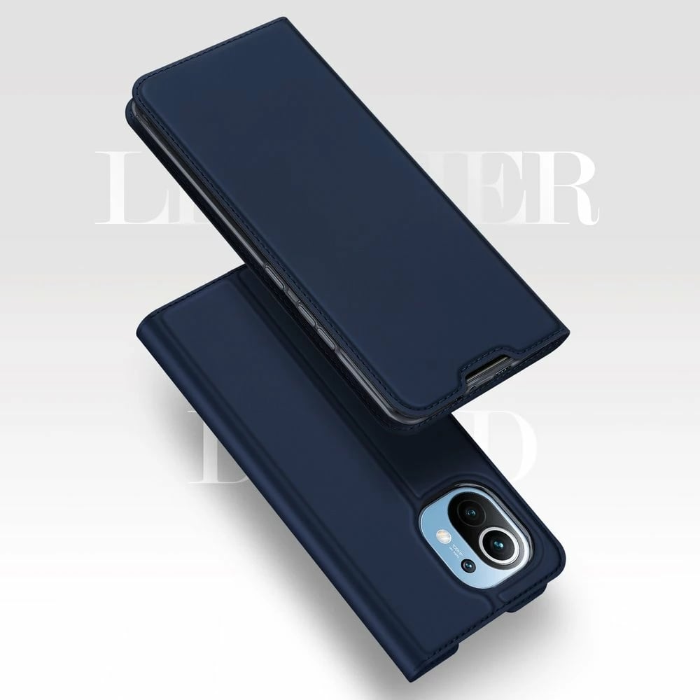 Mbështjellës Dux Ducis Skin Pro Bookcase për Xiaomi Mi 11, Blu