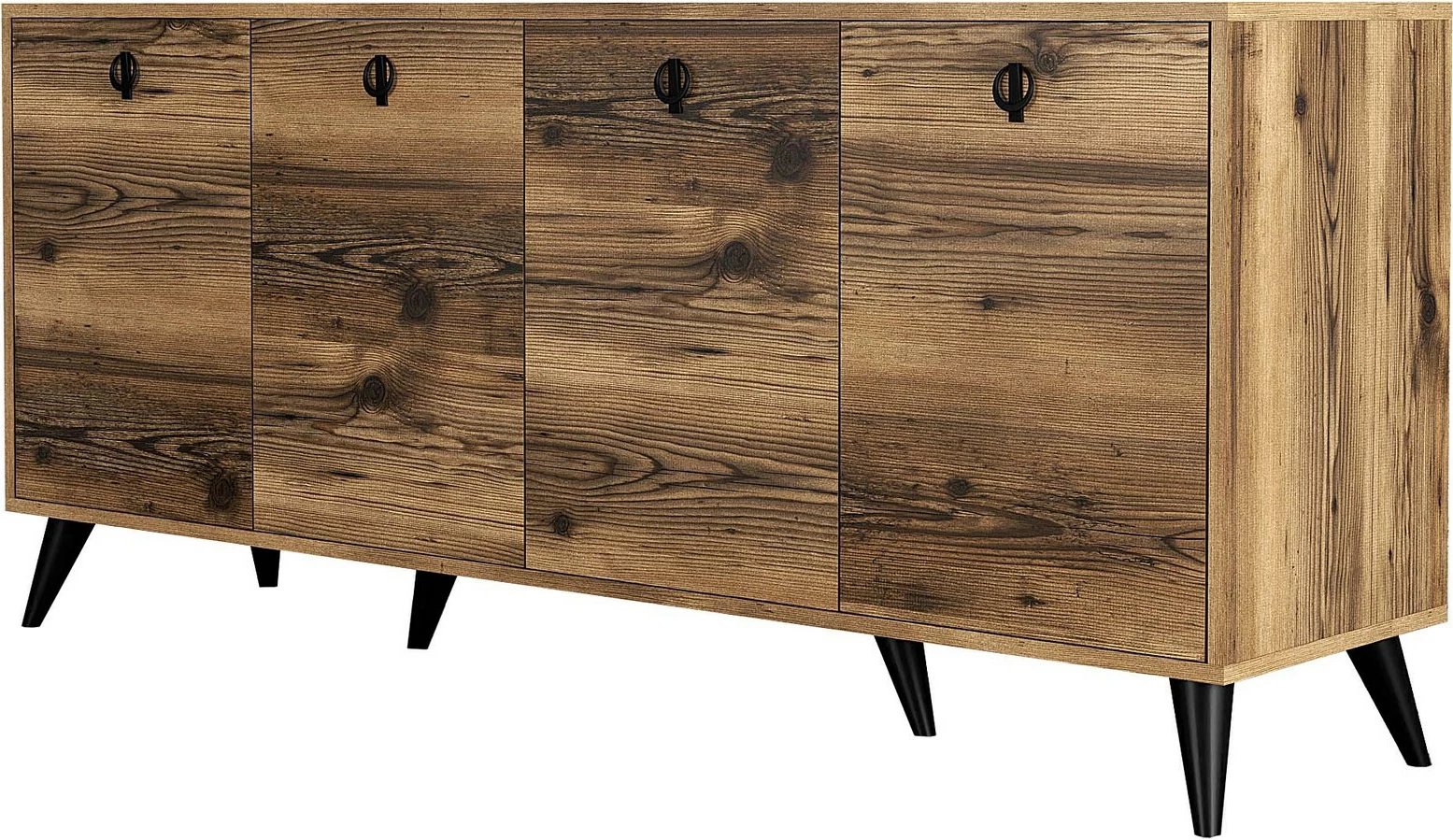 Konsol Elite 1616, ngjyrë arre, Hanah Home