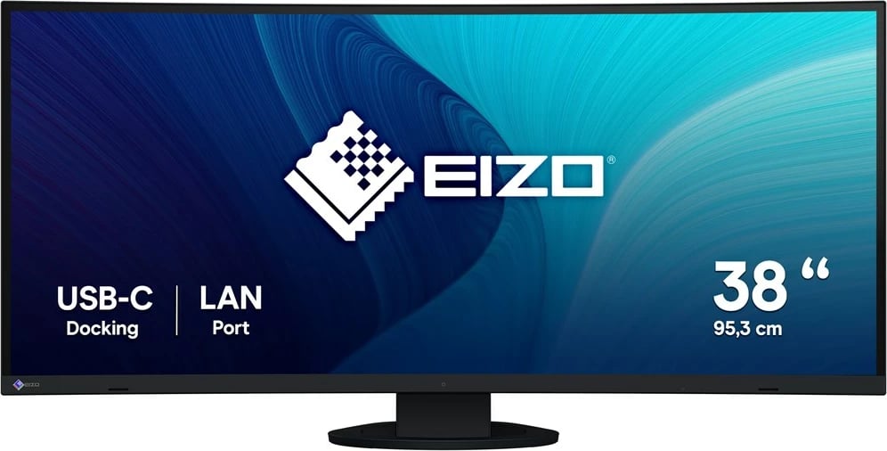 Monitor EIZO FlexScan EV3895-BK, 37.5 inç, UltraWide Quad HD+, LED, i zi
