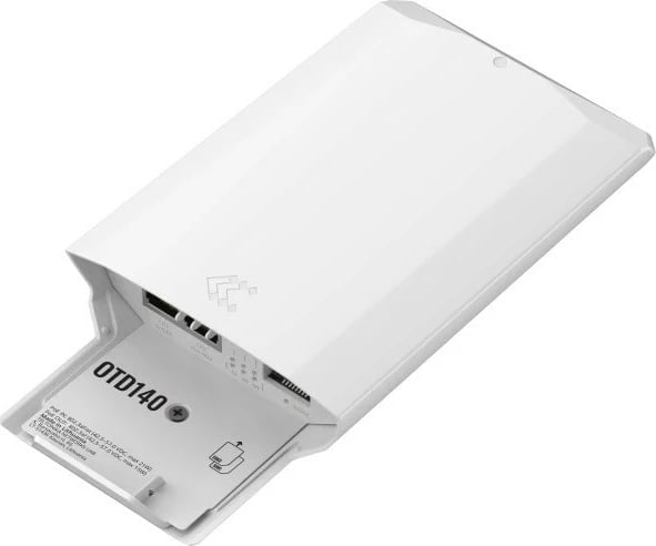 Router outdoor TELTONIKA OTD140, 4G (Cat 4), Dual SIM, PoE, i bardhë