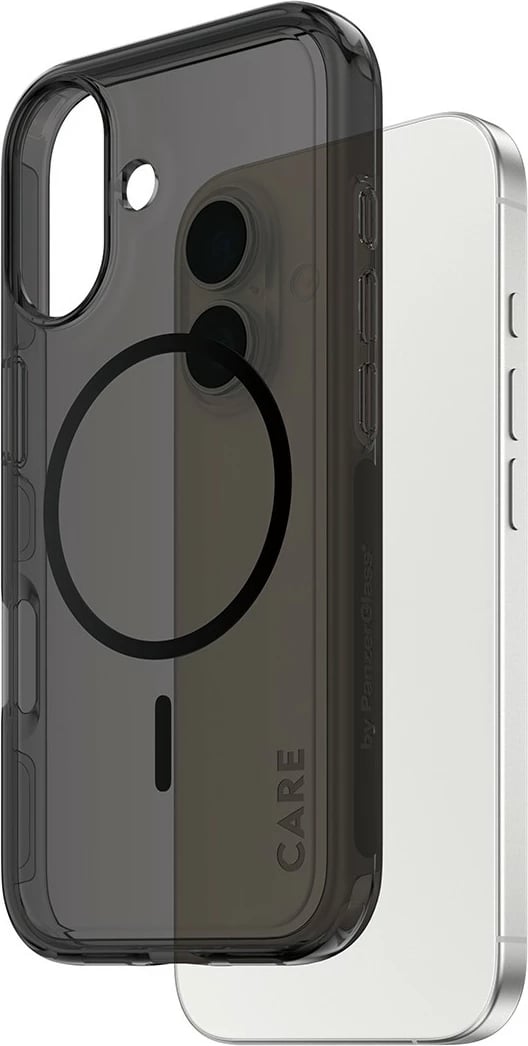 Mbështjellës PanzerGlass CARE BY FLAGSHIP CASE URBAN EXP për celular, transparent i errët