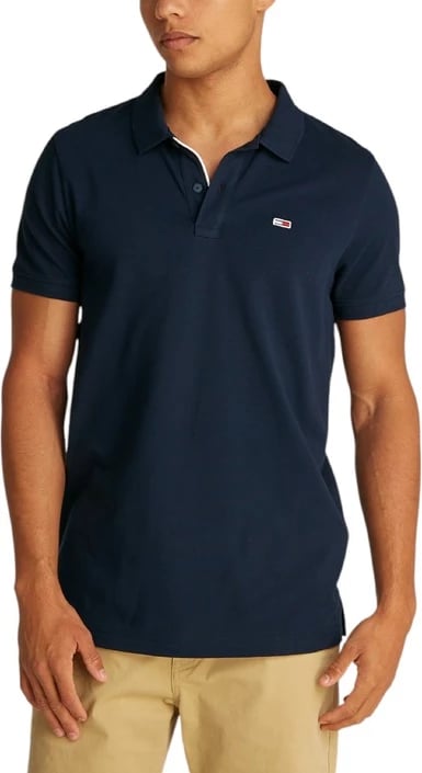Maicë Polo Tommy Hilfiger Jeans meshkuj, blue