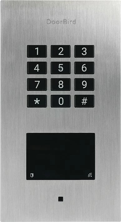 Sistem kontrolli hyrje DoorBird A1121, IP, nënndërtim, çelik inox