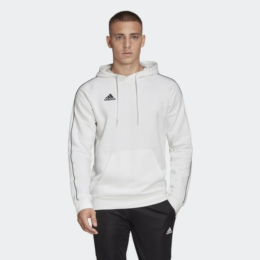 Duks Adidas Core 18, për meshkuj, FS1895, Bardhë