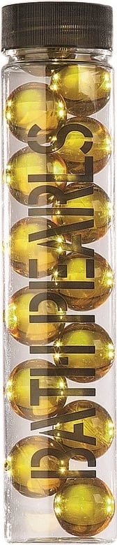 Perla banje për femra Stackable e verdhë aromë limoni, 13 copë